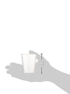 Blue Sky 100 Count Plastic Cups, 5 oz, Clear - Resin Colors 