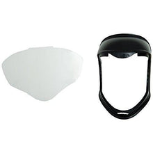 UVEX by Honeywell Bionic Face Shield with Clear Polycarbonate Visor (S8500) - Resin Colors 
