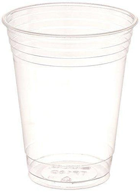 SOLO Cup Company Plastic Party Cold Cups, 16 oz, Clear, 100 pack - Resin Colors 