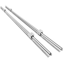OrangeA Linear Rail 2PCS SBR16-2000mm,Linear Guide 2xLinear Guide Rails and 4X Square Type Carriage Bearing Blocks,CNC Rail Kit