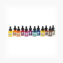 Dr. Ph. Martin's 800872-XXX Bombay India Ink Bottles, 1.0 oz, Set of 12 (Set 2) - Resin Colors 