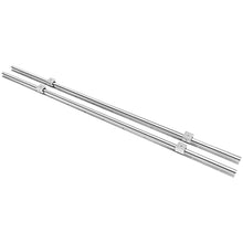 OrangeA Linear Rail 2PCS SBR16-2000mm,Linear Guide 2xLinear Guide Rails and 4X Square Type Carriage Bearing Blocks,CNC Rail Kit