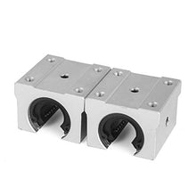 Linear Rail 2PCS SBR16-2000mm Linear Guide with 2XLinear Guide Rails and 4 X SBR16UU Bearing Blocks for DIY CNC Routers Lathes Mills(78.7INCH) - Resin Colors 