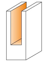 CMT 812.064.11, Solid Carbide Straight Bit, 1/4-Inch Shank, 1/4-Inch Diameter,Orange - Resin Colors 