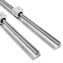 Linear Rail 2PCS SBR16-2000mm Linear Guide with 2XLinear Guide Rails and 4 X SBR16UU Bearing Blocks for DIY CNC Routers Lathes Mills(78.7INCH) - Resin Colors 