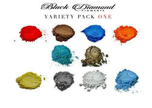 VARIETY PACK 1 (10 COLORS) Mica Powder PURE, 2TONE series variety pigment packs (Epoxy,Paint,Color,Art) Black Diamond Pigments - Resin Colors 