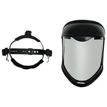 UVEX by Honeywell Bionic Face Shield with Clear Polycarbonate Visor (S8500) - Resin Colors 