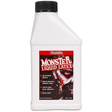 Kangaroo's Monster Liquid Latex - 16oz Pint - Creates Monster / Zombie Skin and FX - Resin Colors 