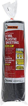 Frost King P1025/3B Polyethylene Sheeting, 10' x 25' x 3 mil., Black - Resin Colors 