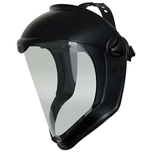 UVEX by Honeywell Bionic Face Shield with Clear Polycarbonate Visor (S8500) - Resin Colors 