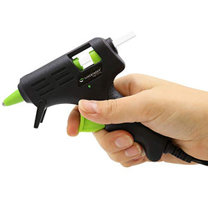Hot Glue Gun, Surebonder Mini Size 10W High Temperature Glue Gun Kit with 25 Glue Sticks - Resin Colors 