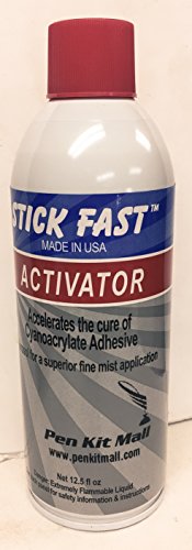 Stick Fast Aerosol Activator Multipurpose Adhesive Spray, Clear, 12.5 Ounces - Resin Colors 