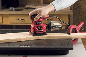 SKIL 7292-02 2.0 Amp 1/4 Sheet Palm Sander with Pressure Control - Resin Colors 