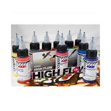 Golden 0000954-0 High Flow Acrylic 10-Color Transparent Set,Multicolor - Resin Colors 
