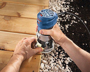 Bosch GKF125CEN Colt 1.25 HP (Max) Variable-Speed Palm Router Tool - Resin Colors 