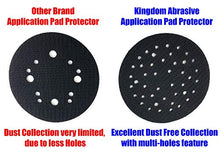5-In. Kingdom Abrasive Pro-Net Woodworking Assorted Grit, 5 Each of 80, 120, 180, 240 & 400 Pro-Net Mesh Sanding Discs with Free Pad Protector (25-Pack) - Resin Colors 