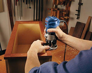 Bosch GKF125CEN Colt 1.25 HP (Max) Variable-Speed Palm Router Tool - Resin Colors 
