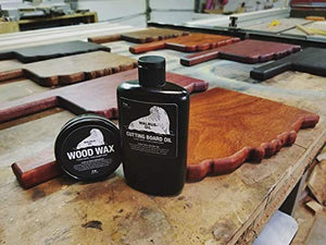 WALRUS OIL - Cutting Board Oil and Wood Wax Set. for Cutting Boards, Butcher Blocks, Wooden Spoons, and Bowls. 100% Food-Safe. - Resin Colors 