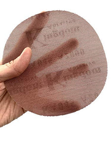 5-In. Kingdom Abrasive Pro-Net Woodworking Assorted Grit, 5 Each of 80, 120, 180, 240 & 400 Pro-Net Mesh Sanding Discs with Free Pad Protector (25-Pack) - Resin Colors 