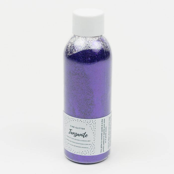 Tanzanite Fine Glitter - Resin Colors 