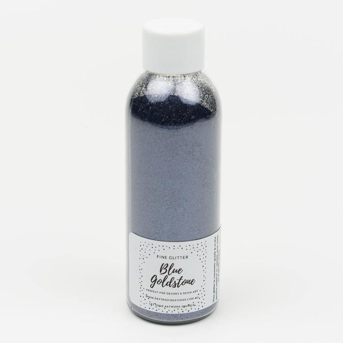 Blue Goldstone Fine Glitter - Resin Colors 