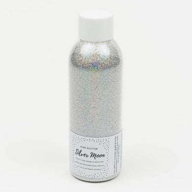 Silver Moon Holographic Fine Glitter - Resin Colors 